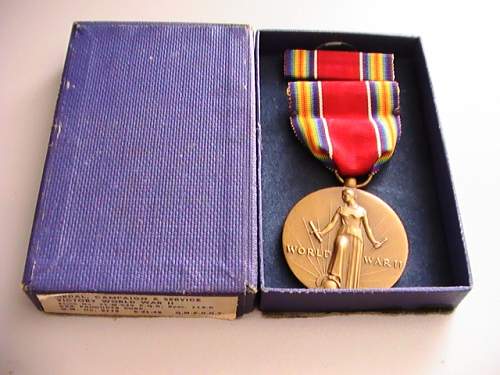 WW2 US victory medal