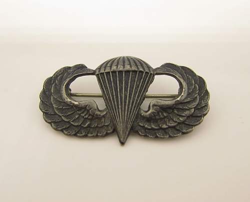 WWII US Army Airborne Paratrooper Jump Wings