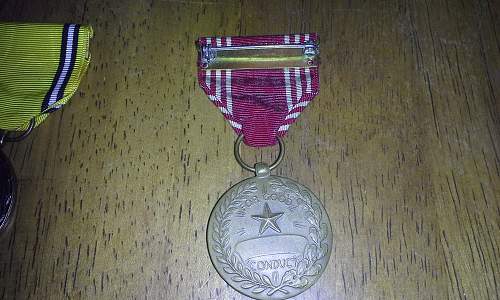 United States Good Conduct Medal.