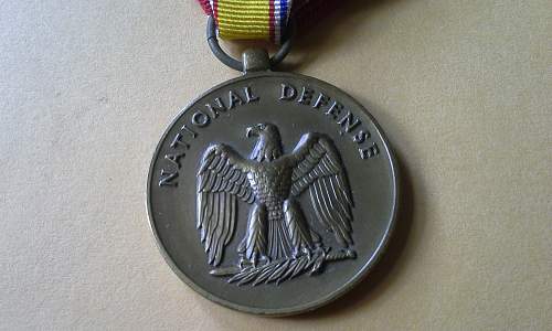 United States Post World War 2 National Defense Medal