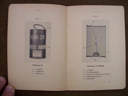 German smoke Grenade Manual