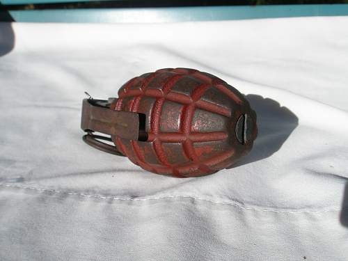 WW1 smoke grenade perhaps? Need help-