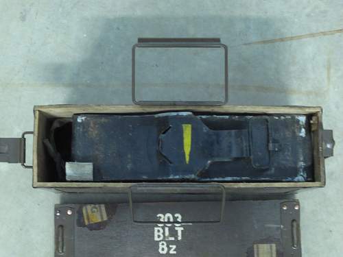 British 303 ammo box