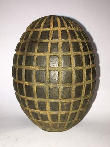 The &quot;type 2 infantry grenade&quot; Turkish ottoman empire grenade, (1914)