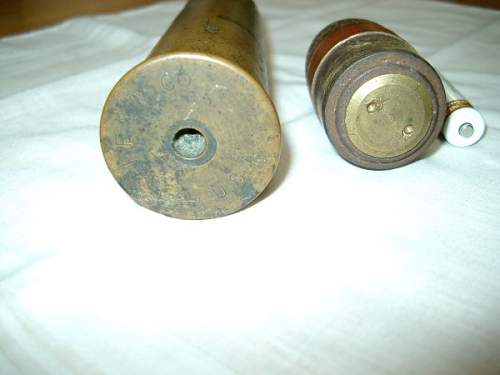 WWII canon/artillery shell ID