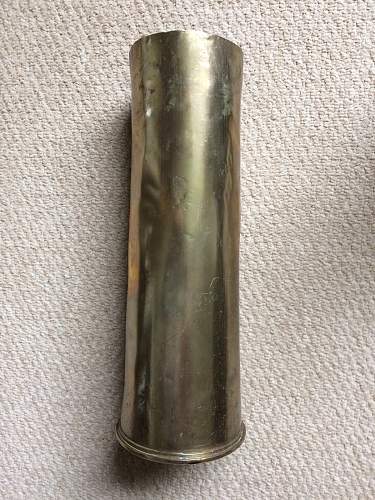 Ww1 18 pounder shrapnel shell