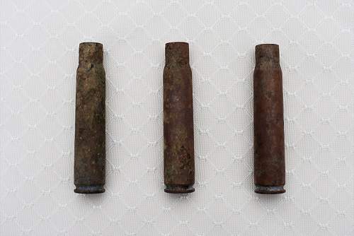 Please help identify these bullet casings