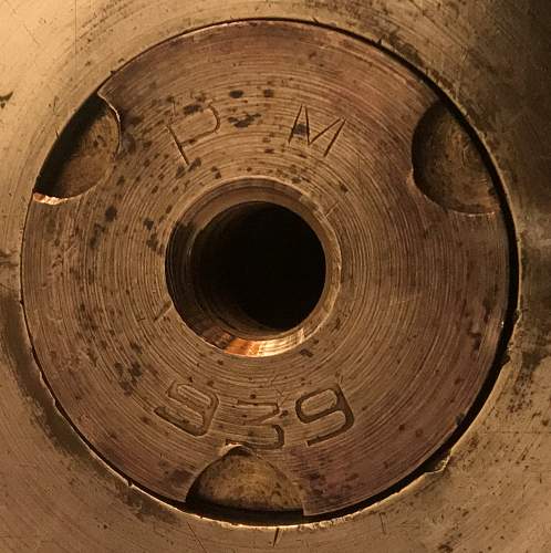 8,8 cm FlaK cartridge case markings