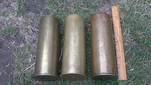 WW1 M16 Field Gun Shells