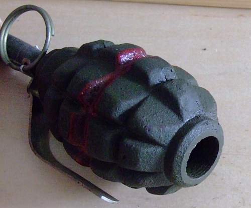 Polish F1 'Limonka' grenade