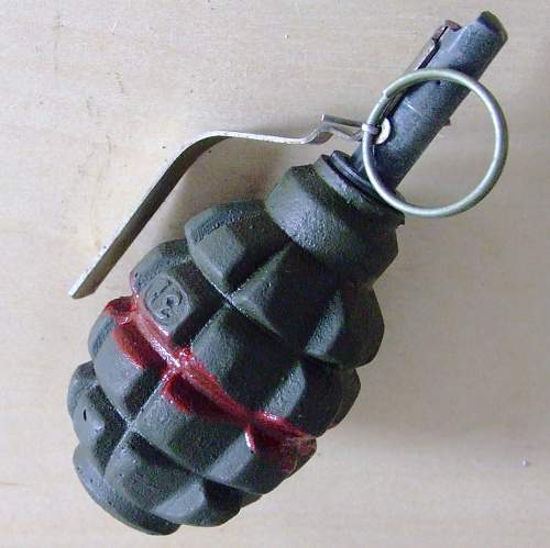 Polish F1 'Limonka' grenade