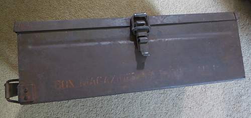 bren gun magazine box