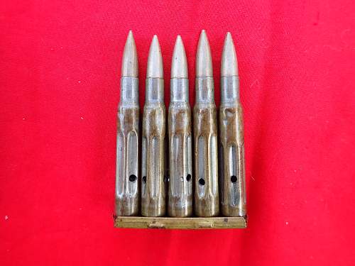 WWI US Dummy Rounds