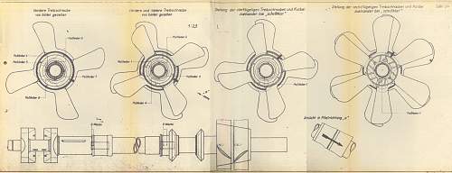 WW2 German G7 Torpedo Propeller