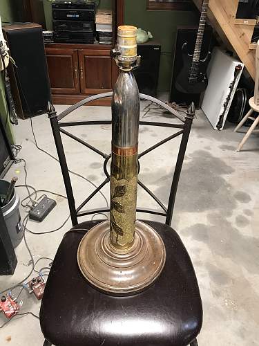 Trench art lamp Headstamp help