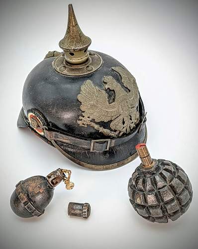 M17Na German WW1 Imperial Eierhandgranate &quot;egg grenade&quot;