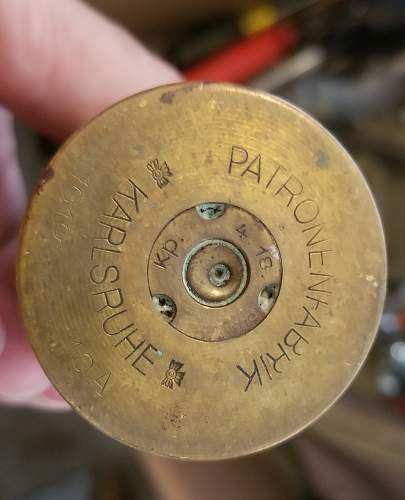 Please help me ID WW1 German 37mm shell