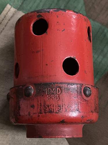 German Practice Stick Grenade