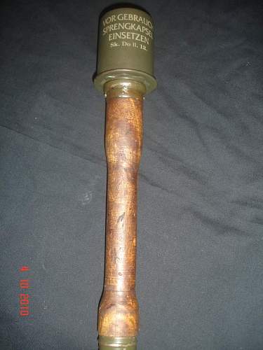 Hand grenade.  genuine or repro?