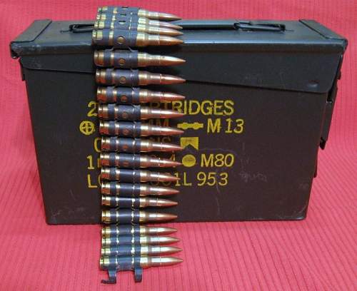 .30 cal. linked ammo