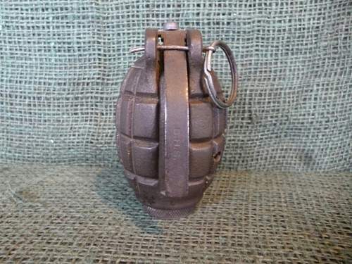 No36 M  II  Grenade