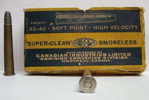 An Old-Time Cartridge..38-55