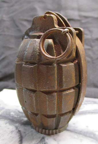 No 5 MILLS grenade