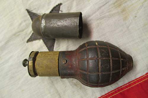 Citron Foug model 1916 French Grenade