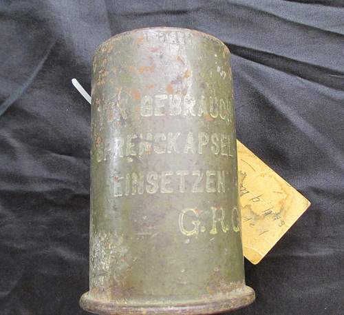 Model 1917 German Stick Grenade