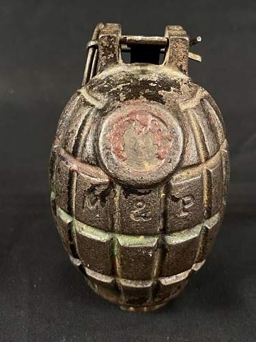 1917-dated Mills Bomb