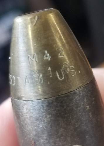 1942 20mm Projectile Info? Safety Questions