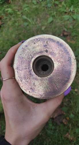 What exact type of 1916 shell casing is this?