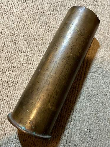 Boer War QF 4.7” shell case?