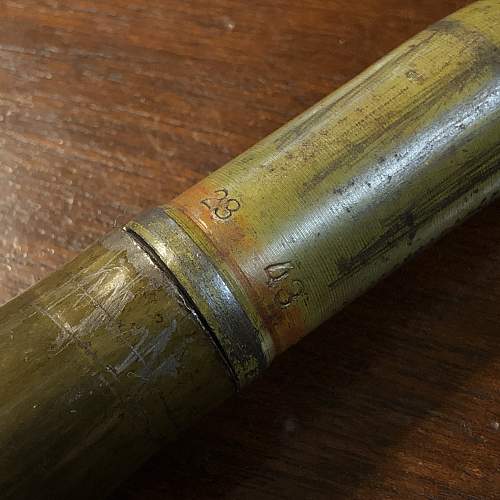 WW2 German Kriegsmarine 20MM 2 cm Flak 38 20x138 HE-T Flak Cannon Round