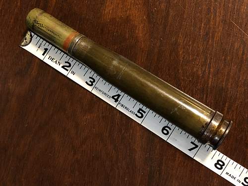 WW2 German Kriegsmarine 20MM 2 cm Flak 38 20x138 HE-T Flak Cannon Round