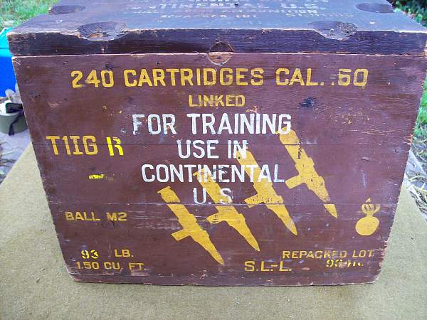 Interesting US WW2 50cal. Box