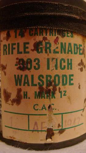 C.A.C Rifle Grenade Ammo