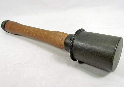 Third reich stick grenade