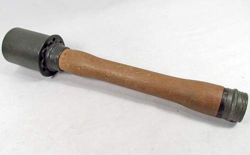 Third reich stick grenade