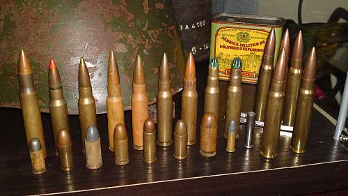 Small ammo collection
