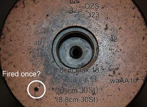 8,8 cm Flak (shell &amp; casing)