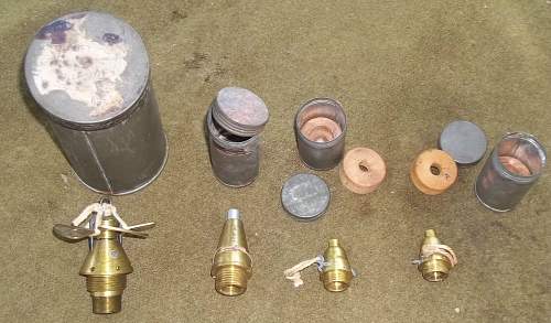 Japanese WW2 Bomb and Artillery Fuses