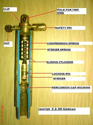 German ZZ35 pull igniter