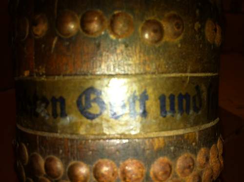 Need help with a wooden German shell