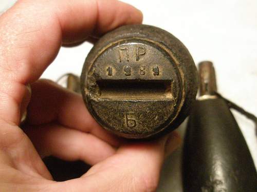 Pics Russian F1 War Time Grenade?? Possible French F1??