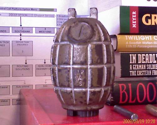 British Mills No.36 Grenade