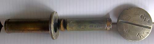 WW1 British 2 inch mortar &quot;Toffee Apple&quot;