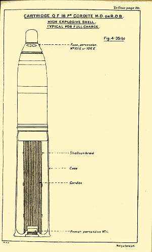 WW1 18 Pounder HE