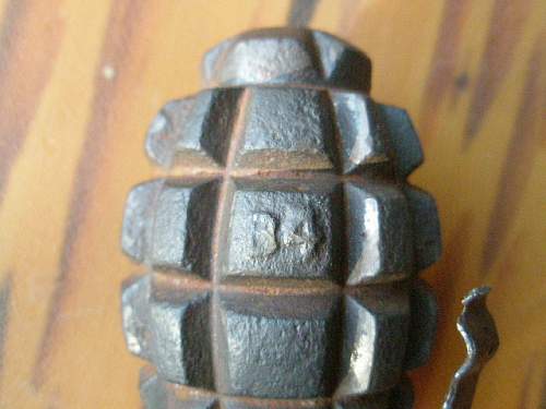 Pics Russian F1 War Time Grenade?? Possible French F1??