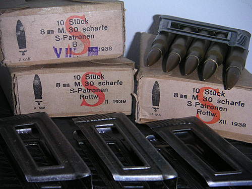 1938-1939 Steyr ammo boxes